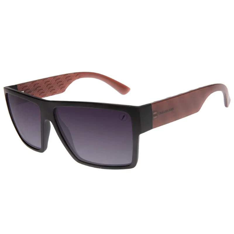 Óculos de Sol Masculino Chilli Beans Quadrado Polarizado Degradê OC.CL.4393.2001 M