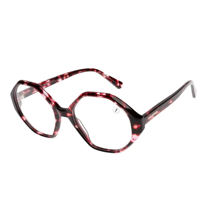 Armação Para Óculos de Grau Feminino Chilli Beans AC Hexagonal Roxo LV.AC.0973.0614