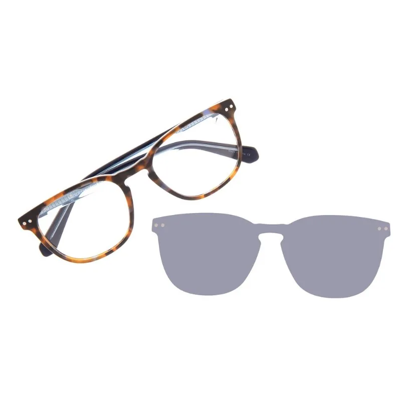 Armação Para Óculos de Grau Masculino Chilli Beans Multi Polarizado Marrom LV.MU.1050.0802 M