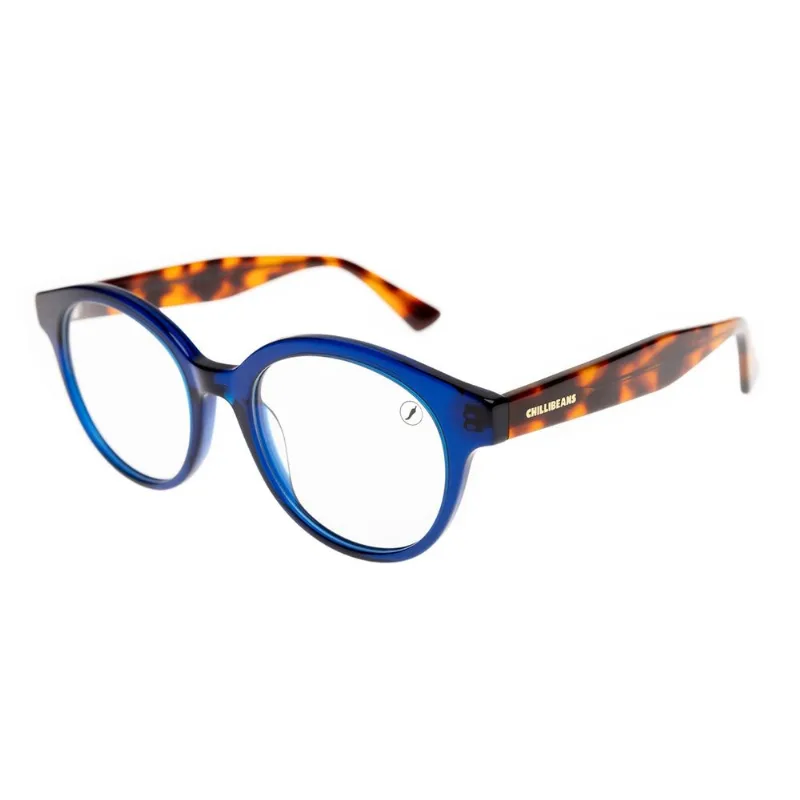 Armação Para Óculos de Grau Masculino Chilli Beans Acetato Azul LV.AC.0975.0806 M