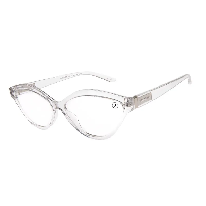 Armação Para Óculos de Grau Feminino Chilli Beans Gatinho Transparente LV.IJ.0321.3636 M