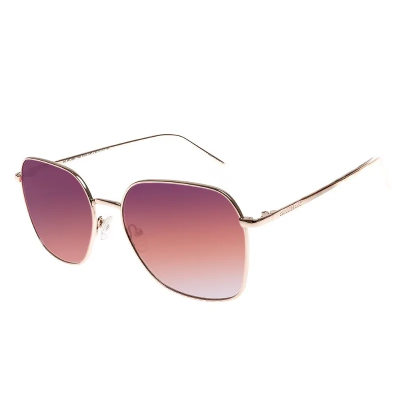 Óculos de Sol Feminino Chilli Beans Quadrado Metal Casual Rosé OC.MT.3846.1495 M