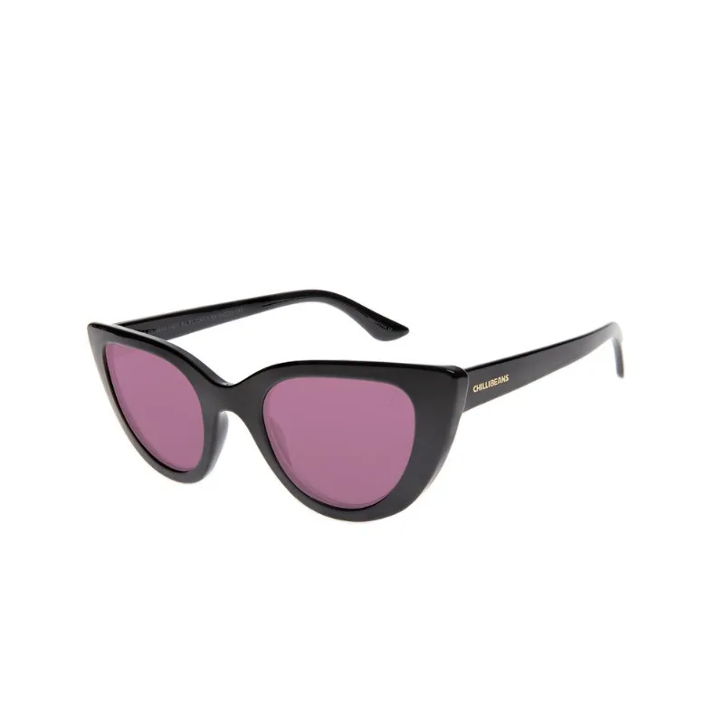 Óculos de Sol Feminino Chilli Beans Gatinho Preto OC.CL.4454.1401 M