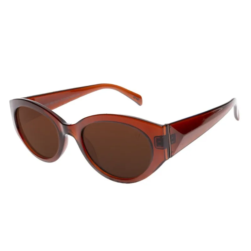 Óculos de Sol Feminino Chilli Hits 3 Luísa Sonza Facetado Marrom OC.CL.4480.0202 M