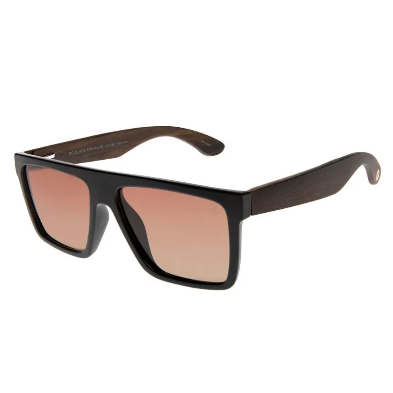 Óculos de Sol Masculino Chilli Beans Quadrado Polarizado Degradê Marrom OC.CL.4510.5730 M