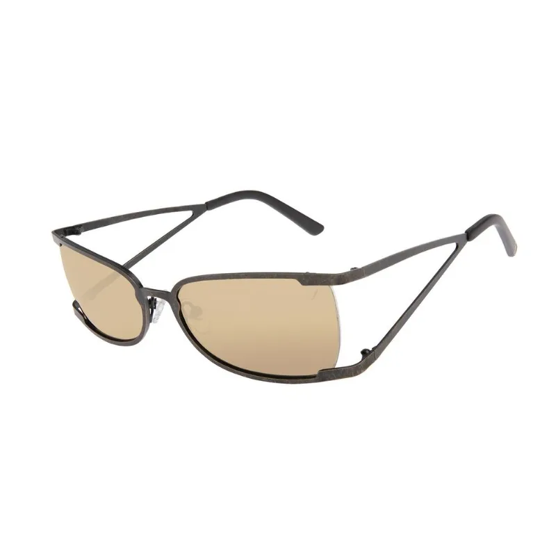Óculos de Sol Feminino Chilli Hits 3 Luísa Sonza Fashion Dourado OC.MT.3860.0221 M