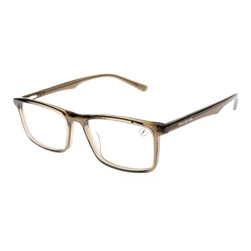 Armação Para Óculos de Grau Masculino Chilli Beans Quadrado Marrom LV.AC.1003.0202 M