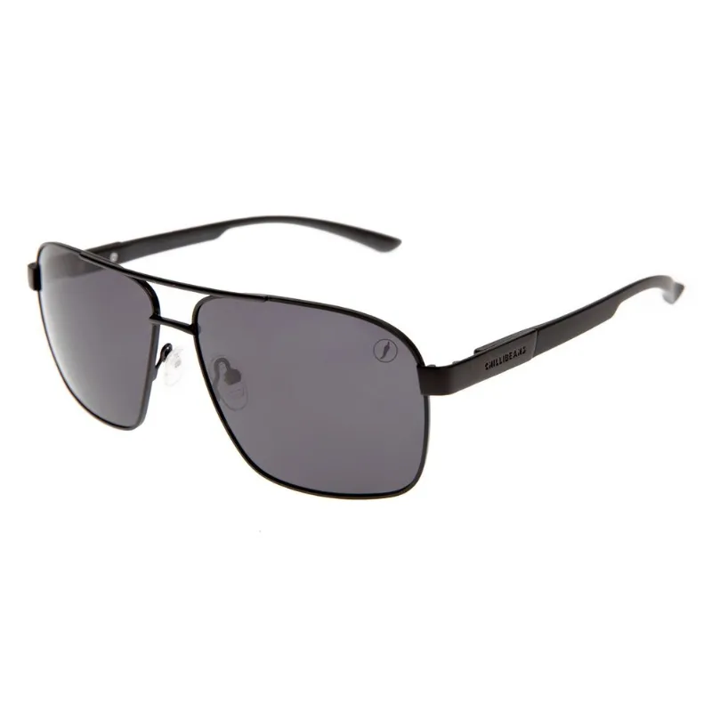 Óculos de Sol Masculino Chilli Beans Clássicos Executivo Polarizado Preto OC.MT.3952.0101 U
