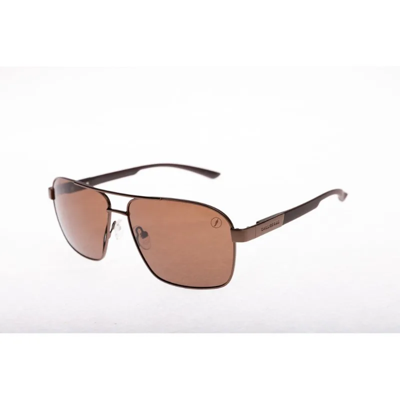 Óculos de Sol Masculino Chilli Beans Clássicos Executivo Polarizado Marrom OC.MT.3952.0202 M