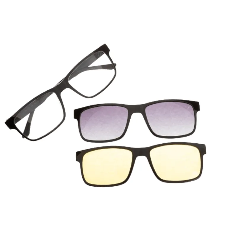 Armação Para Óculos de Grau Masculino Chilli Beans Night Vision Multi Polarizado Degradê LV.MU.1108.2001 M