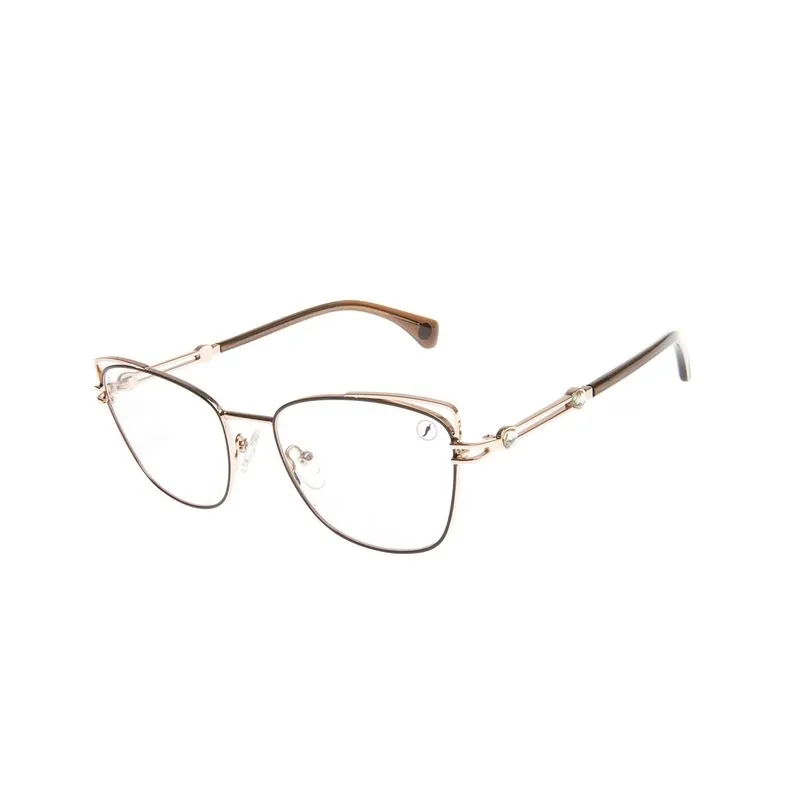 Armação Para Óculos de Grau Feminino Michael Jackson Clássico Rosé LV.MT.0840.9595 M