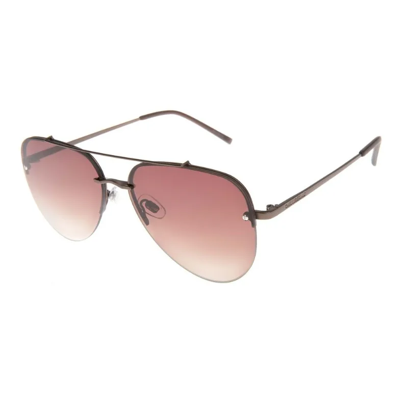 Óculos de Sol Feminino Chilli Beans Clássicos Aviador Degradê Marrom OC.MT.4020.5702 M
