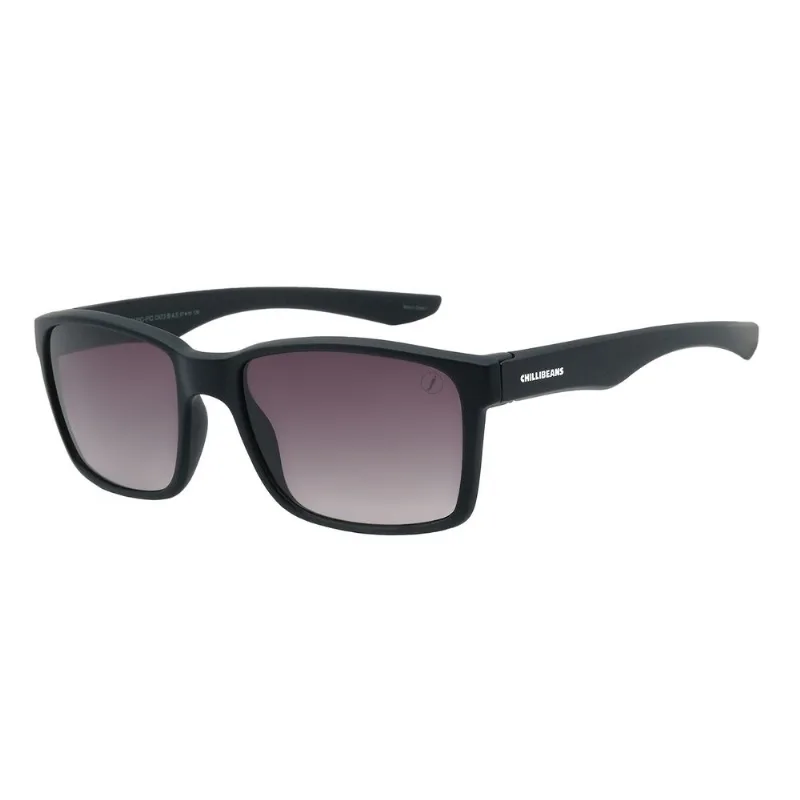 Óculos de Sol Masculino Chilli Beans Linha Clássicos New Sport Fumê Preto OC.ES.1478.0501 M