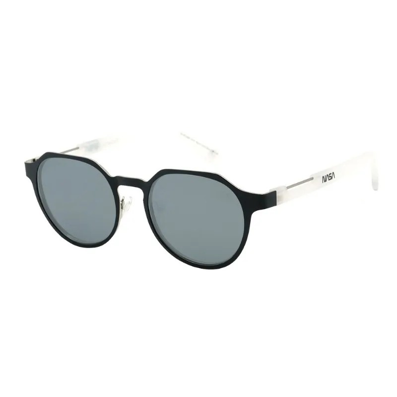 Óculos de Sol Masculino Nasa Casual Redondo Polarizado Preto OC.MT.4096.0101 -M