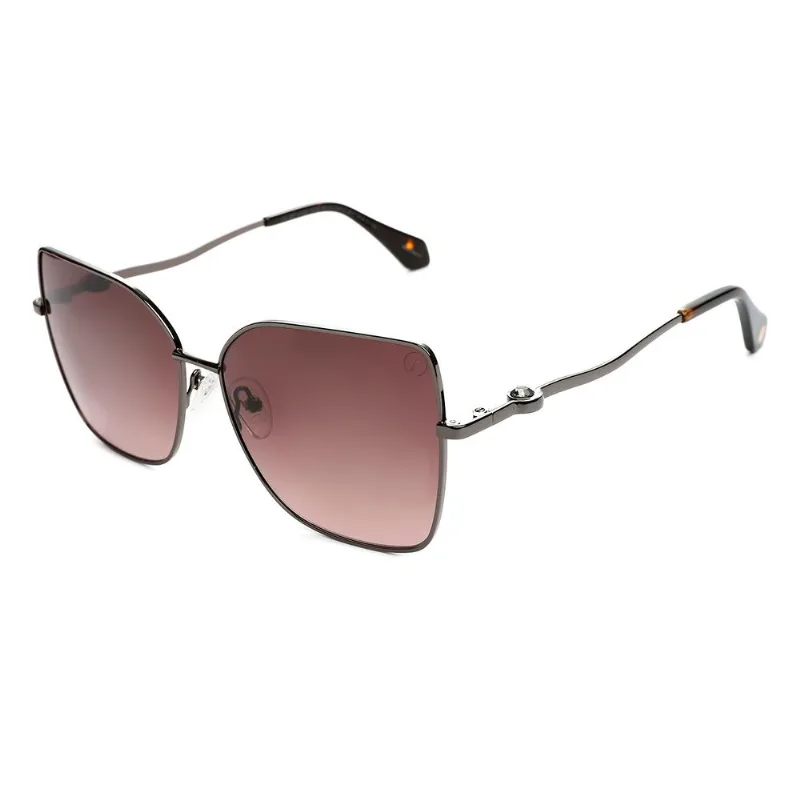 Óculos de Sol Feminino Marilyn Monroe Quadrado Degradê Marrom OC.MT.4109.5722