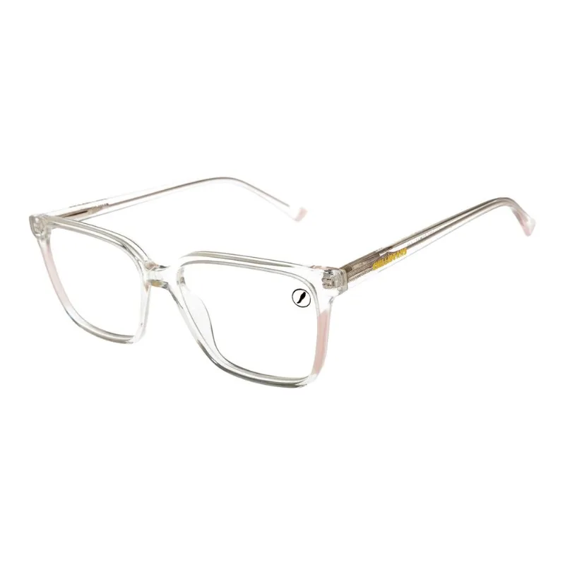 Armação Para Óculos de Grau Feminino Chilli Beans Quadrado Transparente LV.AC.1044.3636 M