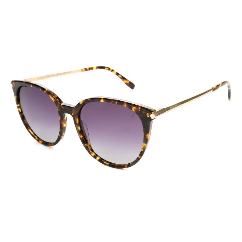 Óculos de Sol Feminino Chilli Beans Redondo Polarizado Degradê Tartaruga OC.CL.4915.2006 M