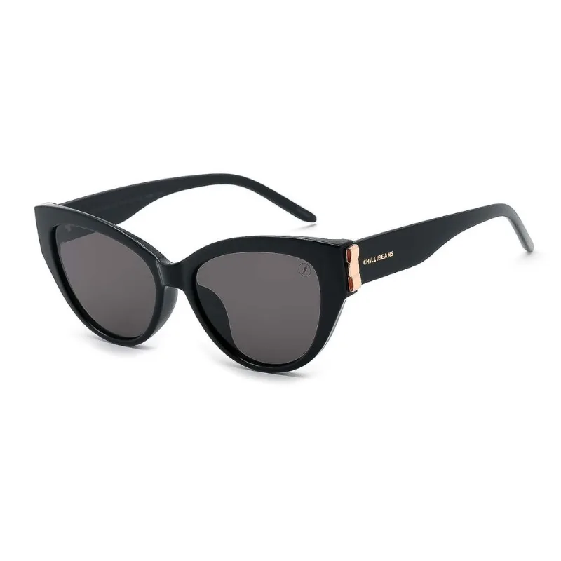 Óculos de Sol Feminino Chilli Beans Redondo Preto OC.CL.5006.0101 M