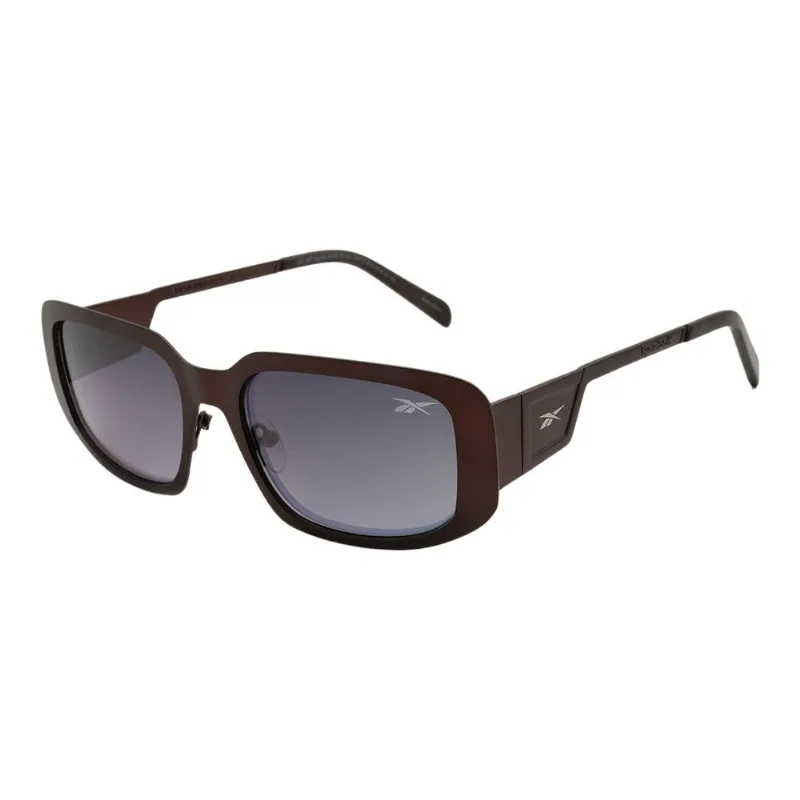 Óculos de Sol Unissex Reebok Quadrado Degradê Marrom OC.MT.4244.2002