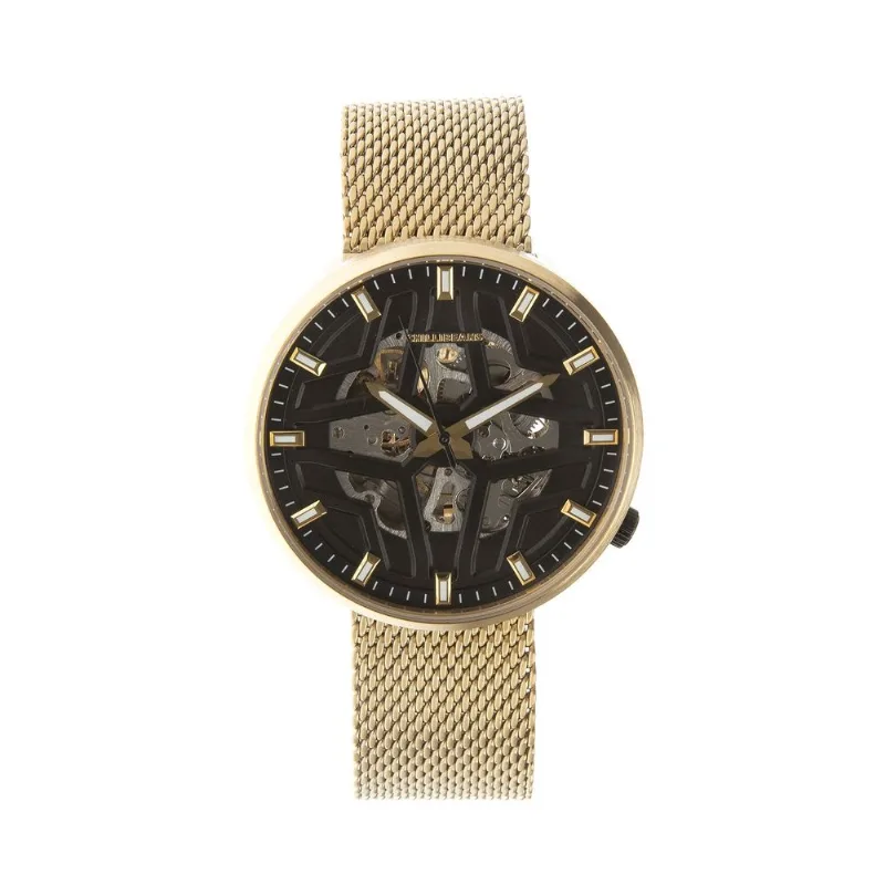 Relógio Automático Masculino Chilli Beans Metal Dourado RE.MT.1600.0121 M