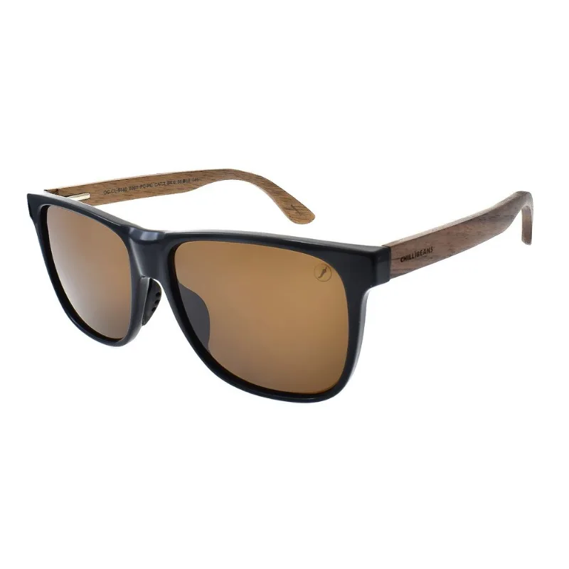 Óculos de Sol Masculino Chilli Beans Quadrado Marrom OC.CL.5140.0201 M
