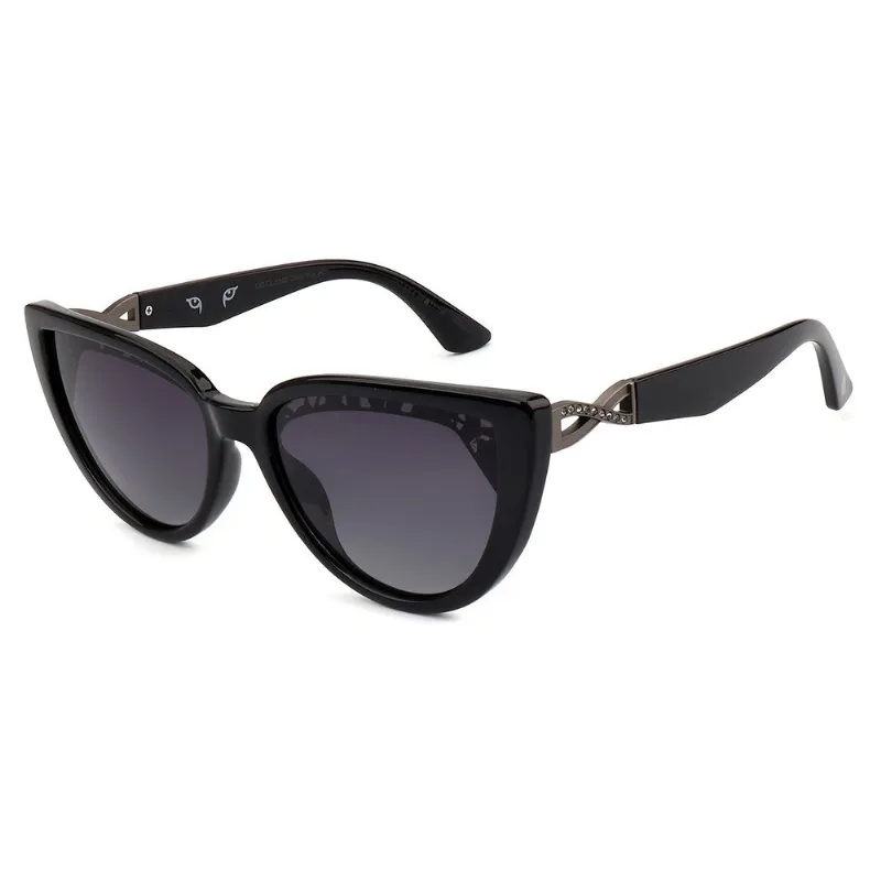 Óculos de Sol Feminino Risqué Cat Polarizado Degradê Brilho OC.CL.5142.2030 M