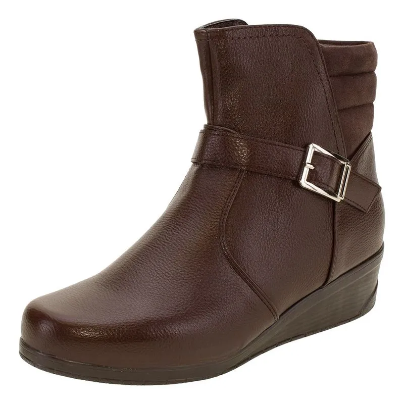 Bota Feminina Cano Baixo Mooncity - 71055 CAFÉ 34