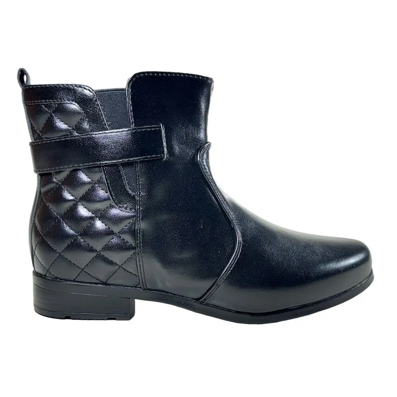 Bota Mooncity Matelassê Cano Médio Feminina