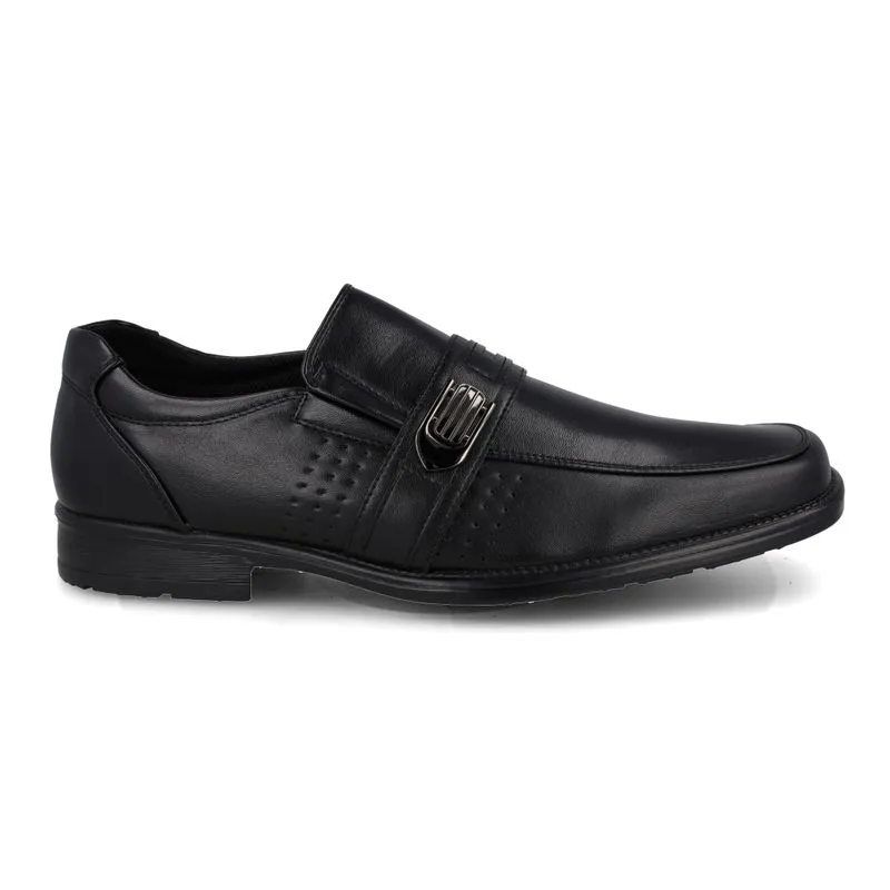 Sapato Social Broken Rules Couro Confort Preto Masculino 38