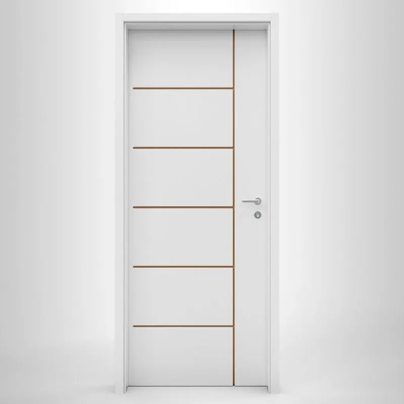 Folha de Porta Frisada Elegance Primer Núcleo Vazado 90 (L)