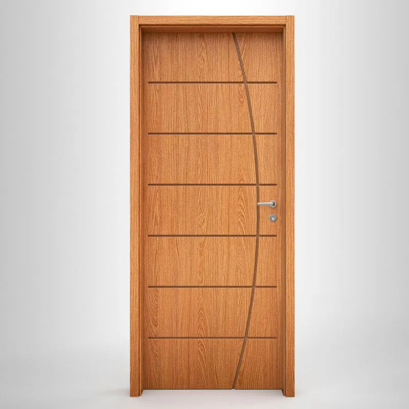 Folha de Porta Frisada Eucaplac Tivoli Teka Milano Núcleo Vazado 82 (L)