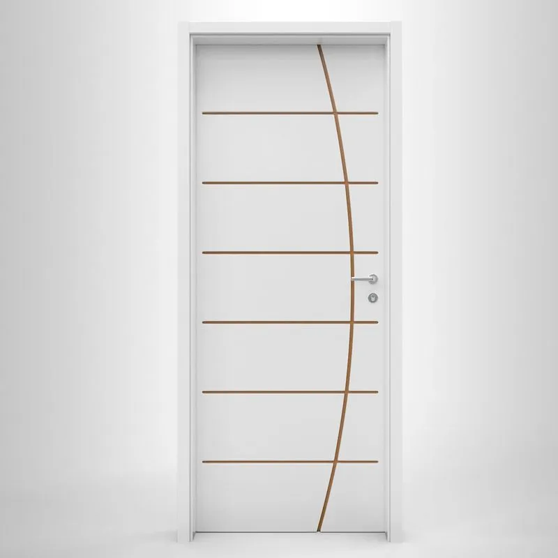 Folha de Porta Frisada Eucaprimer Tivoli Primer Núcleo Vazado 90 (L)