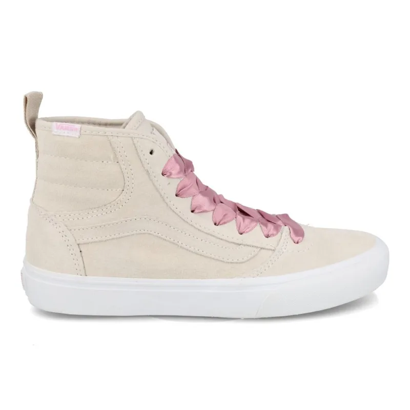 Tênis Casual Vans Ashwood Hi Bege Feminino 38