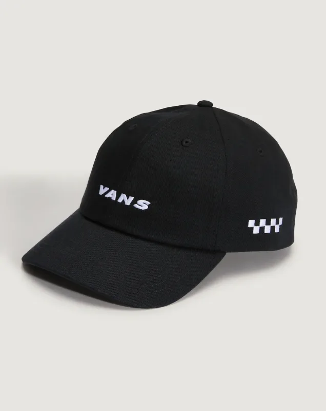 Boné Vans Check Side Curved Bill Jockey Black - Mundi Skate Shop