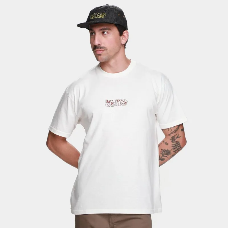 Camiseta Vans No Dice Masculina - Masculino - Branco