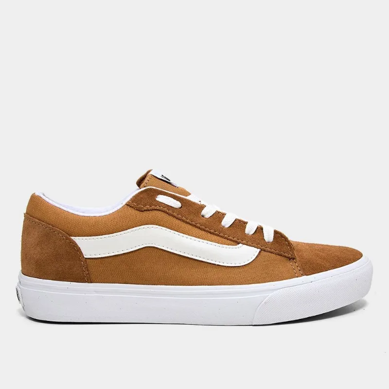 Tênis Vans Vero Ls Masculino - Masculino - Marrom Claro