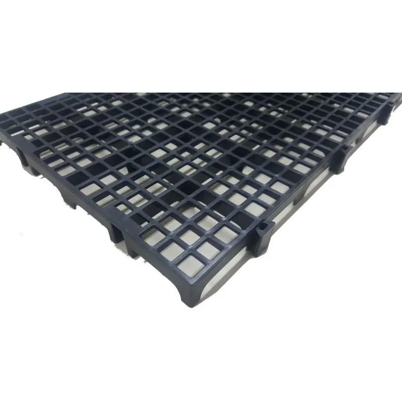 Palete Estrado Palets Plástico Kit 10 Un Cor Preto