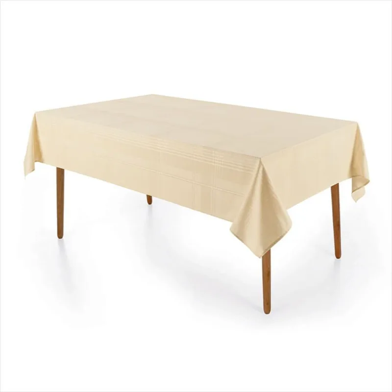 Toalha de Mesa Fragnani 180x320 Bege - Karsten