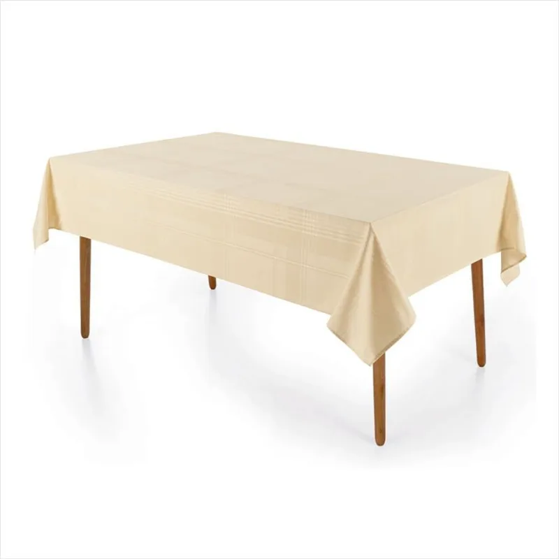 Toalha de Mesa Fragnani 180x270 Bege - Karsten