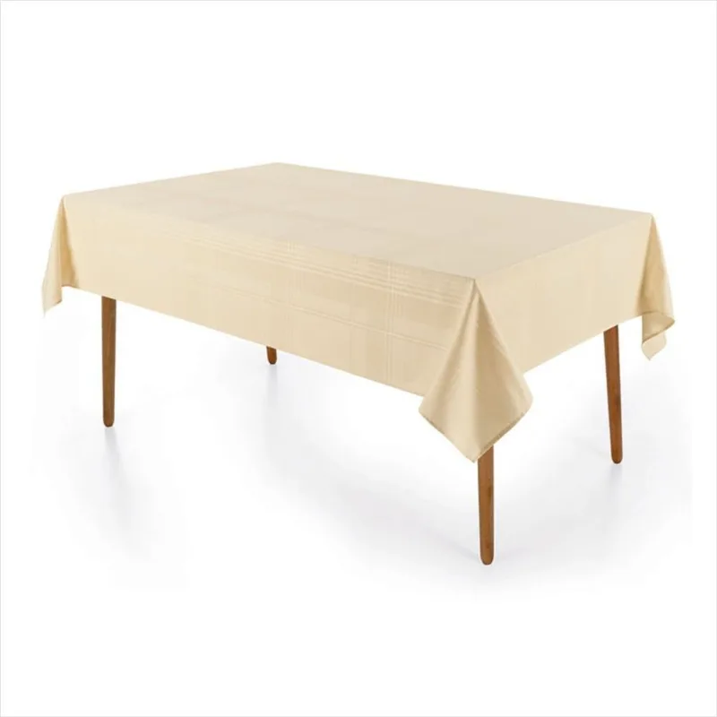 Toalha de Mesa Fragnani 180x220 Bege - Karsten