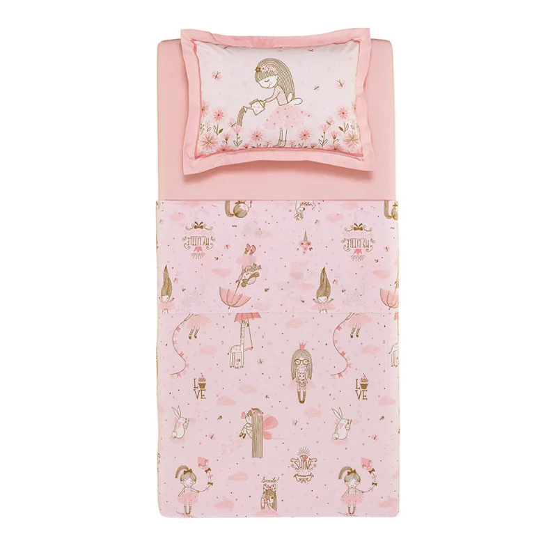 Jogo De Cama Lily Solteiro - Karsten