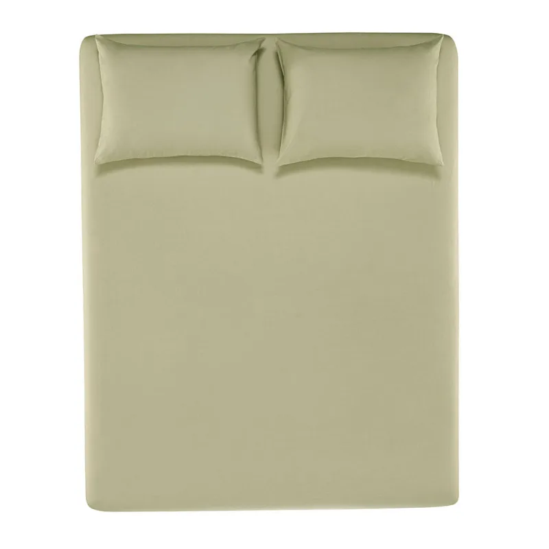 Jogo De Cama Matiza Verde Cha King - Karsten