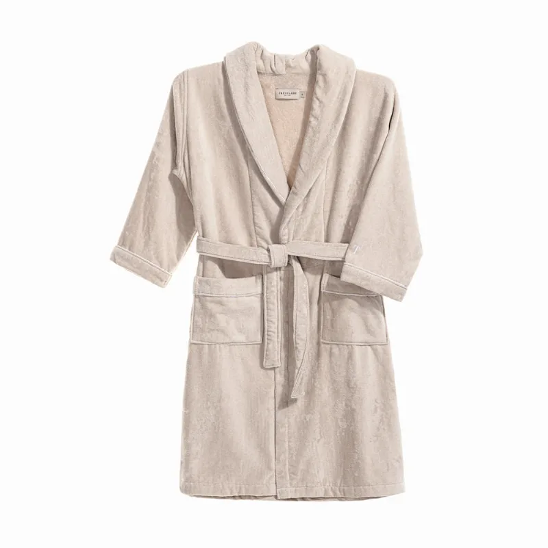 Roupão 100% Algodão Feminino Amália Nocciola GG