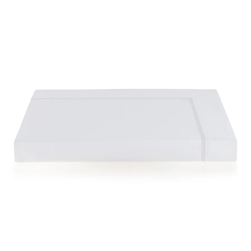 Duvet Queen 1000 Fios Agrigento Branco/Rose