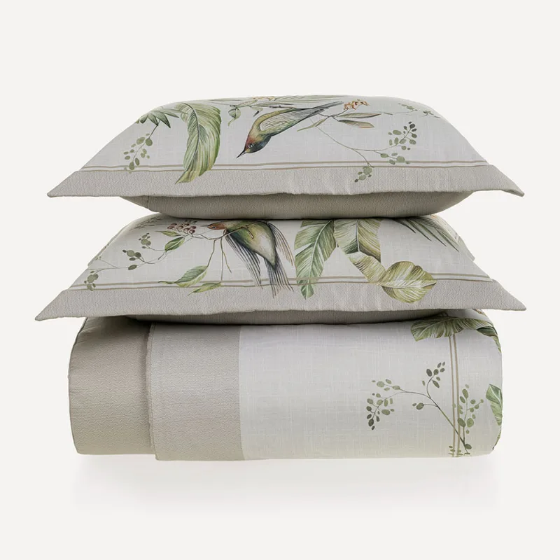 Colcha Queen com 2 Porta-travesseiros 300 Fios Ventura