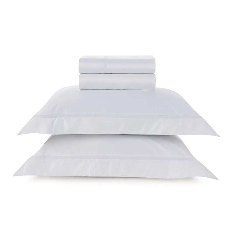 Jogo de Cama Queen 1000 Fios Messina Branco