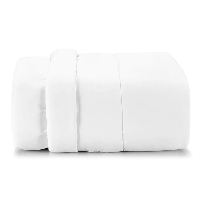 Edredom Casal Karsten 180 Fios Liss Branco