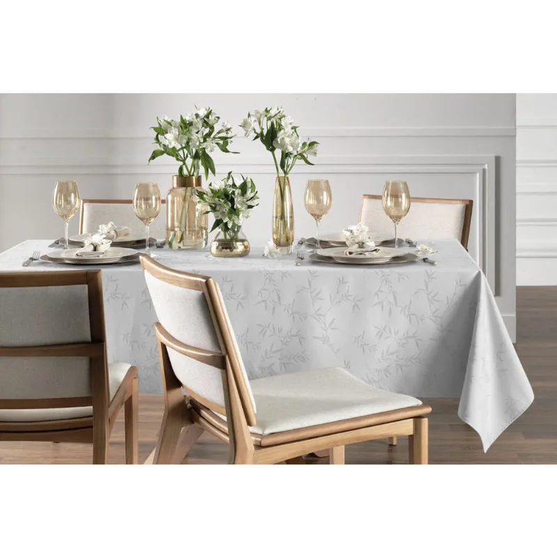 Toalha De Mesa Retangular Celebration Verissimo Branca