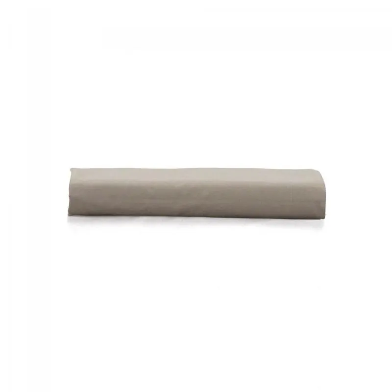 Lençol De Elástico Liss Cinza Karsten - Casal