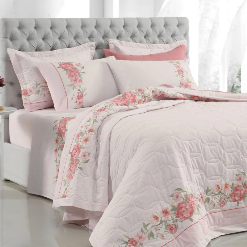 Jogo De Cama Casal Karsten 150 Fios Natani 4 Peças - Karsten